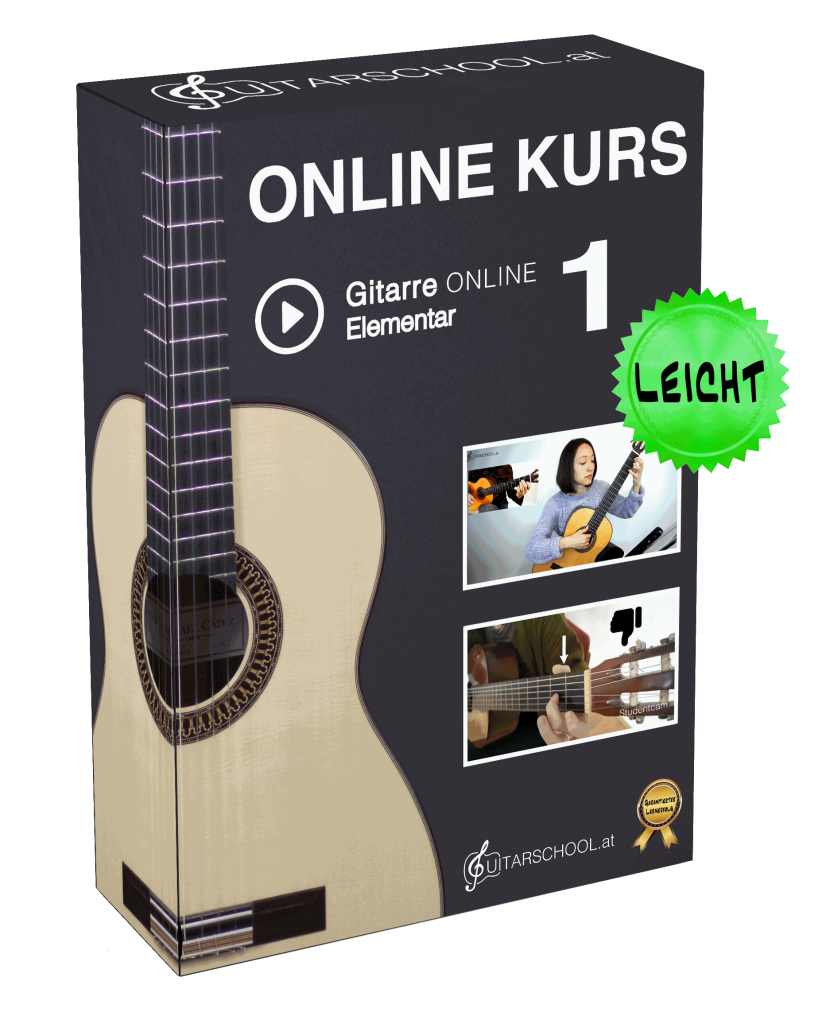 Online Gitarre lernen für Anfänger - Guitarschool