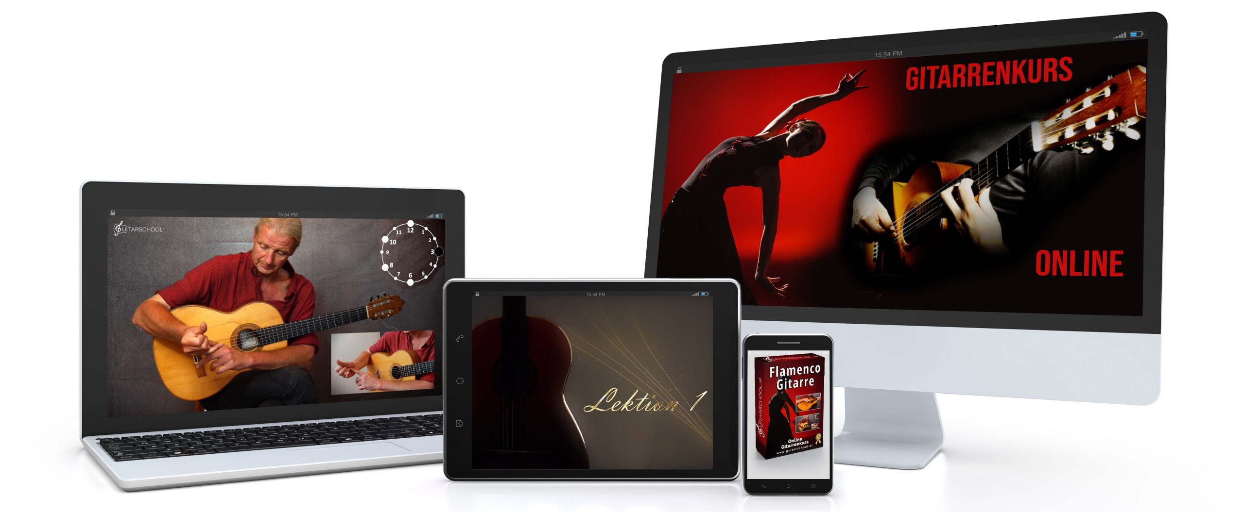 Flamencokurs Tablet Smartphone PC