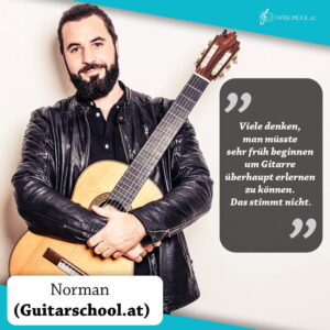 Norman Gänser Gitarre online lernen