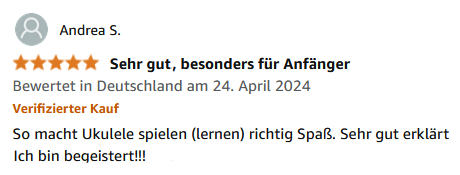 Ukulele Bewertung